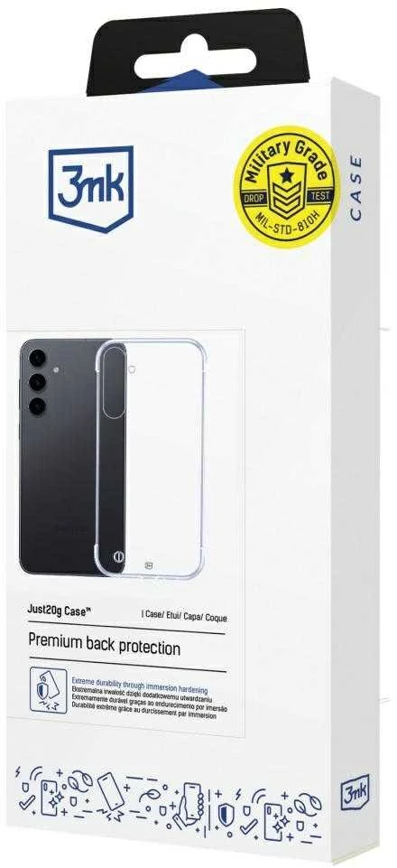Samsung Galaxy S24 - 3mk Just20g skaidrus dėklas