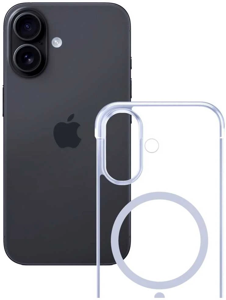 Dėklas 3Mk Apsauginis 3mk Just20g MagCase iPhone 17 - skaidrus