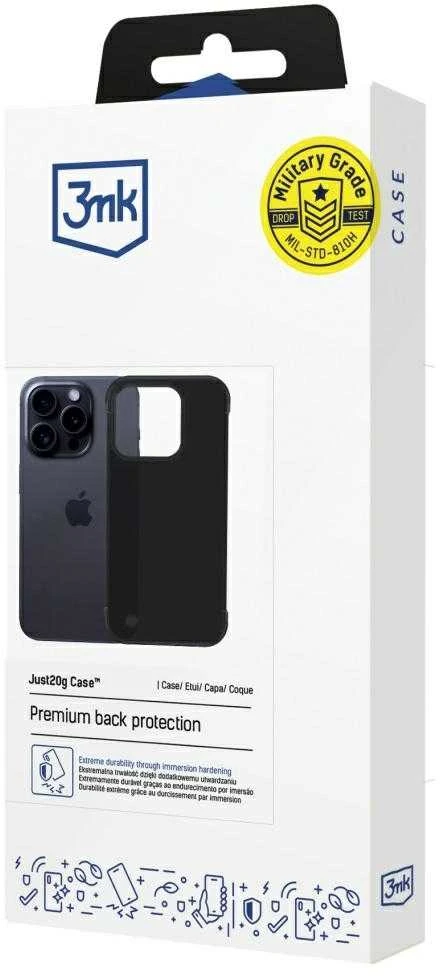 Nezatříděno Apple iPhone 15 Pro - 3mk Just20g matinis dėklas