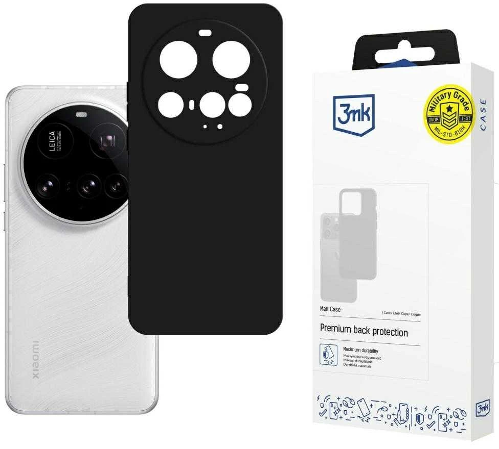Dėklas 3mk Matt Case Xiaomi 15 Ultra juodas