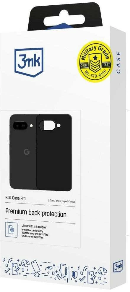 3Mk apsauga „Google Pixel 10A“ – 3mk matinis dėklas „Pro“