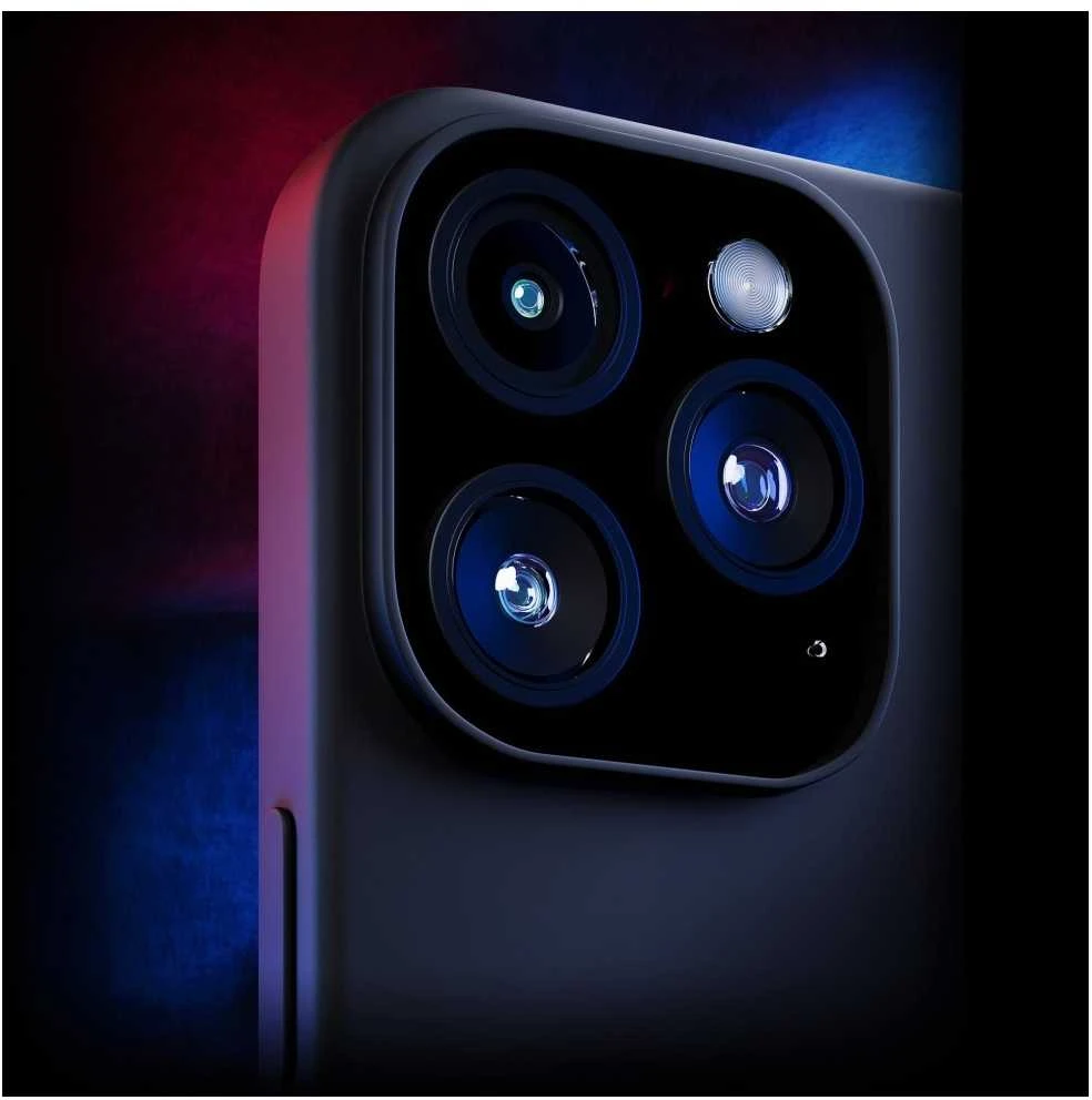 Dėklas 3MK Matt Case Pro do iPhone 15 Pro