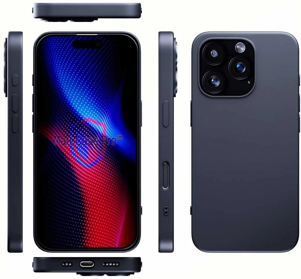 Dėklas 3MK Matt Case Pro, skirtas iPhone 16 Pro