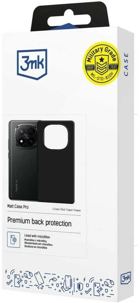 3Mk apsauga Redmi Note 15 Pro+ 5G - 3mk matinis dėklas Pro