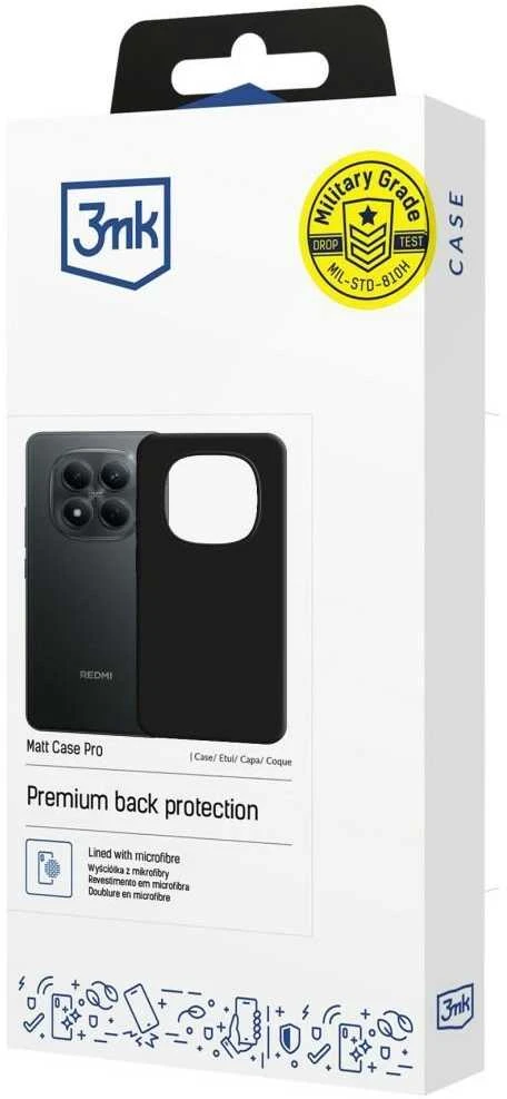 3Mk apsauga Redmi Note 15 Pro 4G - 3mk matinis dėklas Pro