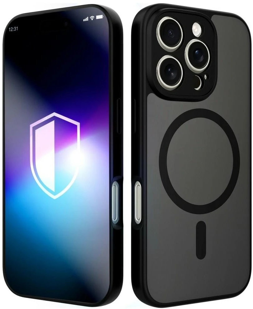 3Mk Protection 3mk Misty MagCase dėklas iPhone 16 Pro telefonui – juodas
