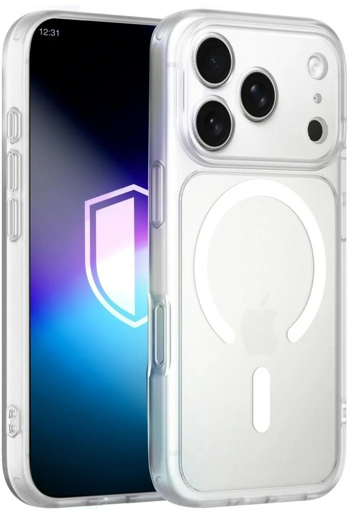3mk Misty MagCase telefono dėklas iPhone 17 Pro Max / 18 Pro Max, baltas