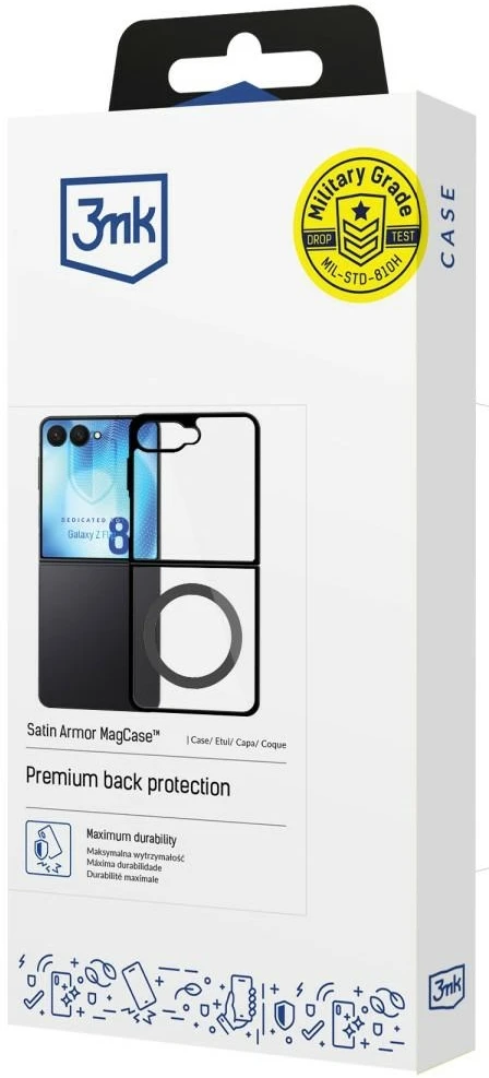 Dėklas 3MK Satin Armor MagCase do Samsung Galaxy Z Flip8