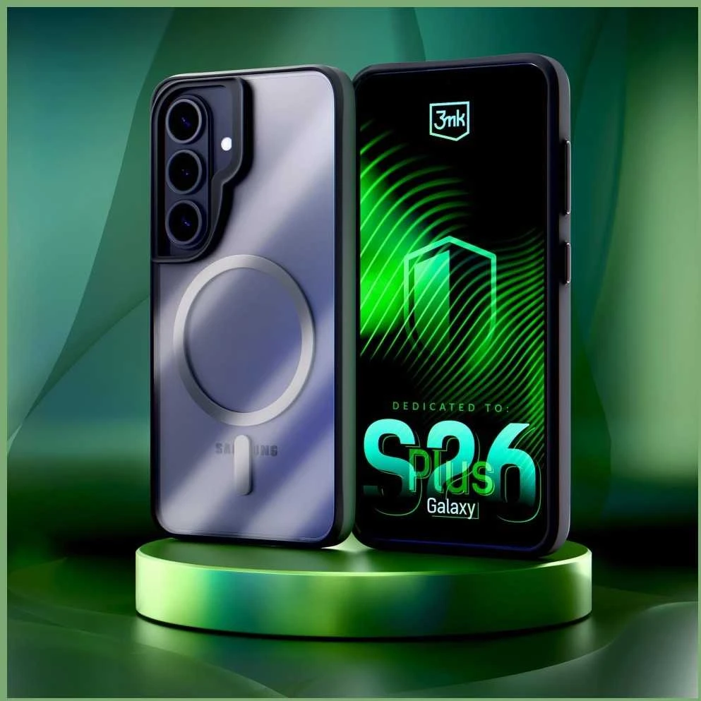 Dėklas 3MK Satin Armor MagCase do Samsung Galaxy S26+