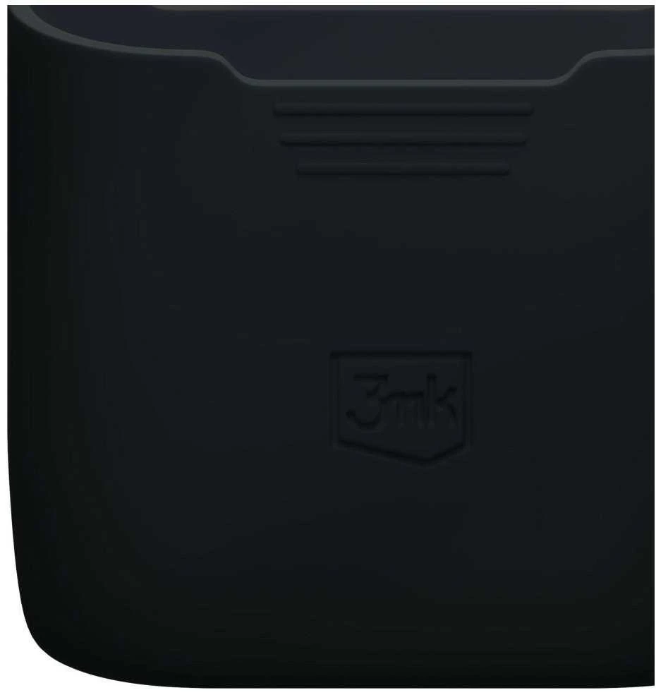 Nezatříděno 3Mk apsauginis 3mk silikoninis AirPods dėklas, skirtas AirPods Pro 3 - Juodas