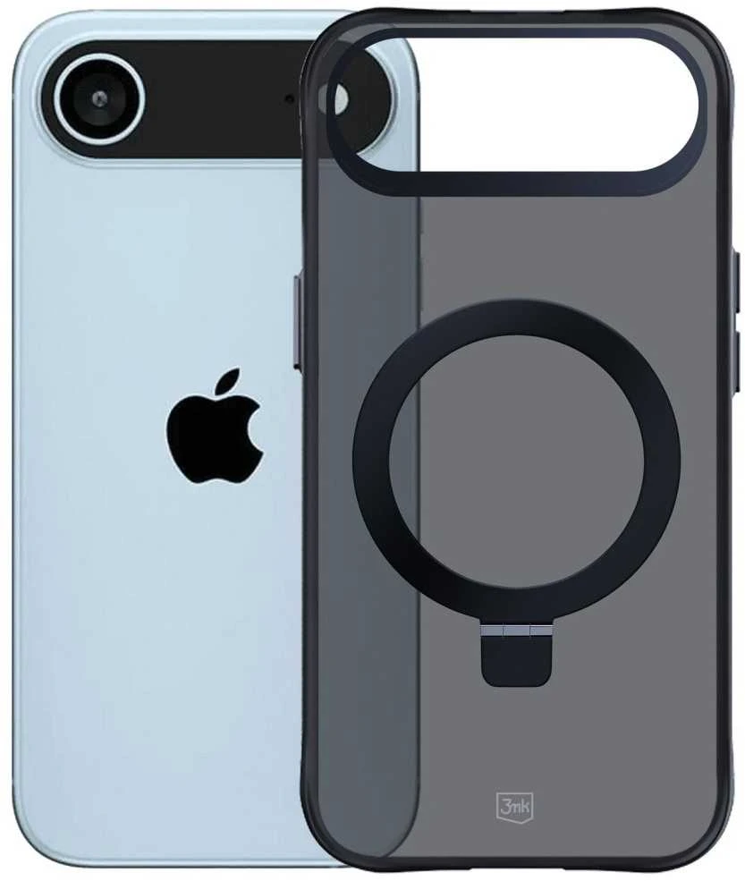3Mk apsauga 3mk dūminis dėklas su magnetu ir stovu iPhone Air - Juodas