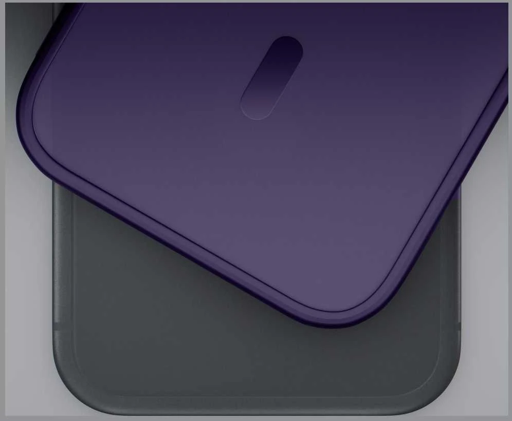 3Mk apsauginis 3mk dūminis „MagCase“ dėklas, skirtas iPhone 17 - violetinė-permatoma