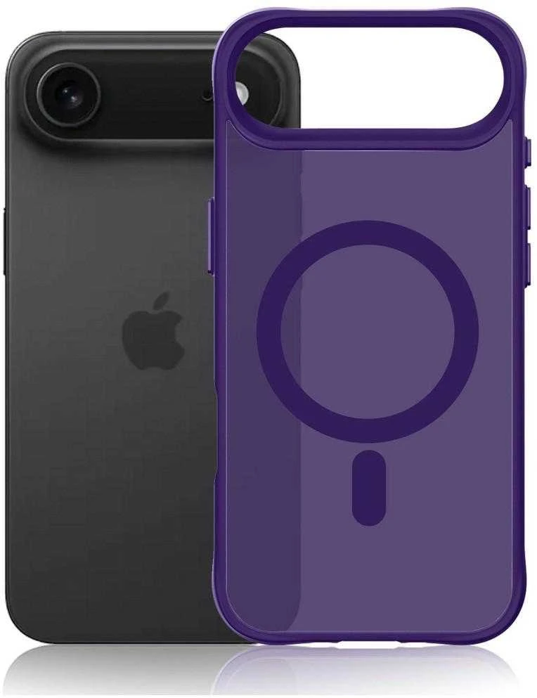 3mk Smoke MagCase dėklas iPhone Air, violetinis
