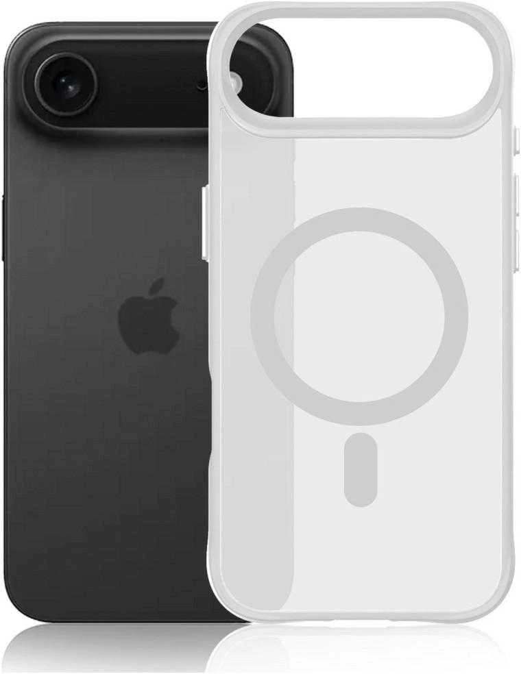 Dėklas 3Mk apsaugos 3mk dūminis „MagCase“, skirtas „iPhone Air“ – „Baltas-Translucent“