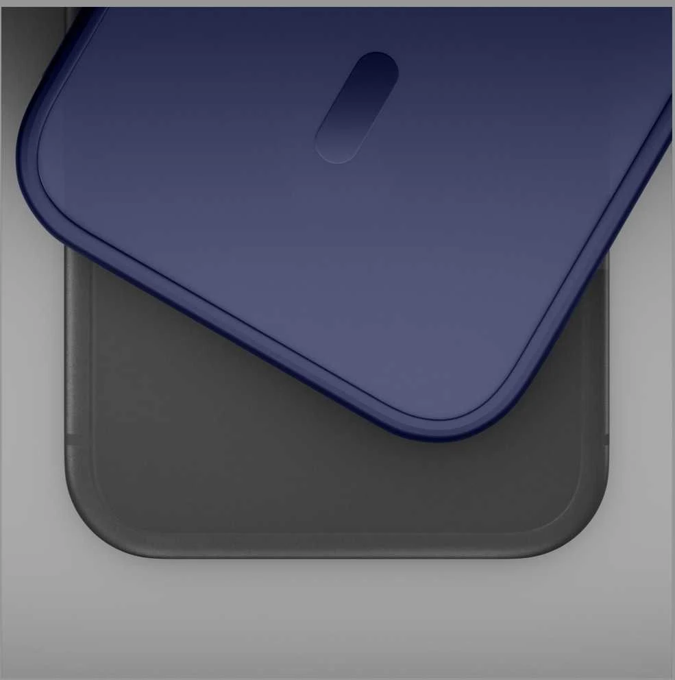 Dėklas 3Mk apsaugos 3mk dūmų spalvos „MagCase“, skirtas „iPhone 17“ – „Mėlyna-Translucent“