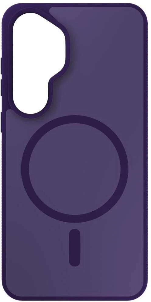 Telefono dėklas suderinamas su MagSafe, violetinės spalvos 3mk Smoke MagCase