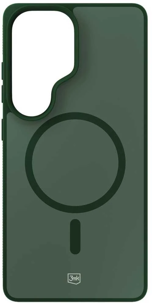Dėklas Nezatříděno 3mk „Smoke MagCase“, skirtas „Samsung Galaxy S25 Ultra“ - Žalias-permatomas