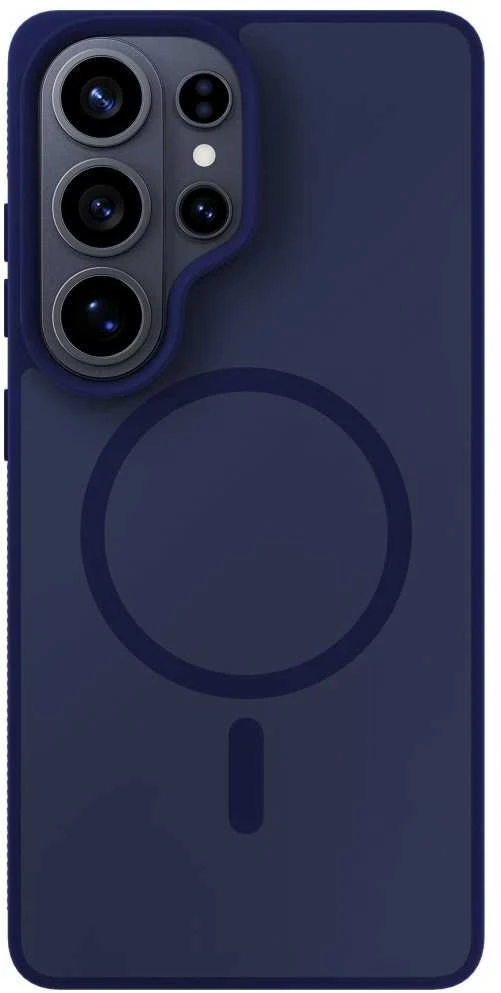 Dėklas Samsung Galaxy S26 Ultra - 3mk Smoke MagCase Mėlyna