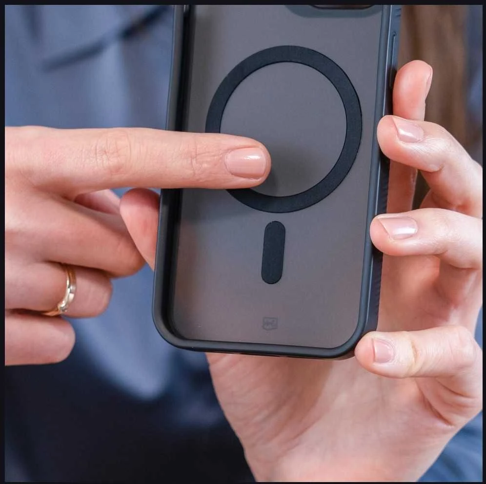 Dėklas Nezatříděno 3mk dūminis „MagCase“, skirtas „Samsung Galaxy S25 Ultra“ - Mėlyna-permatomas