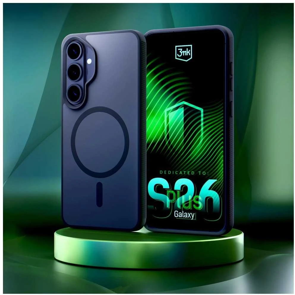 Dėklas juodas 3mk Smoke MagCase