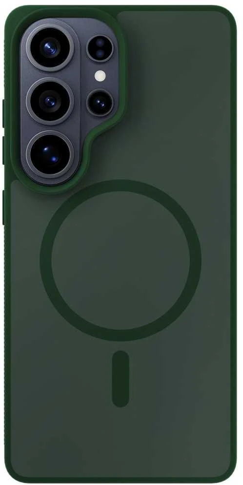 Dėklas 3mk Smoke MagCase na Samsung Galaxy S26 Ultra - žalia