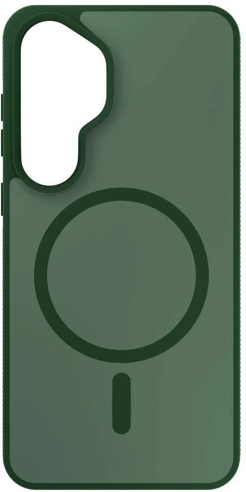 Dėklas 3MK Smoke MagCase do Samsung Galaxy S26 žalia