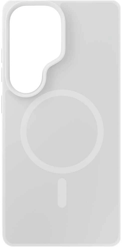 Dėklas 3MK Smoke MagCase do Samsung Galaxy S26 Ultra balta
