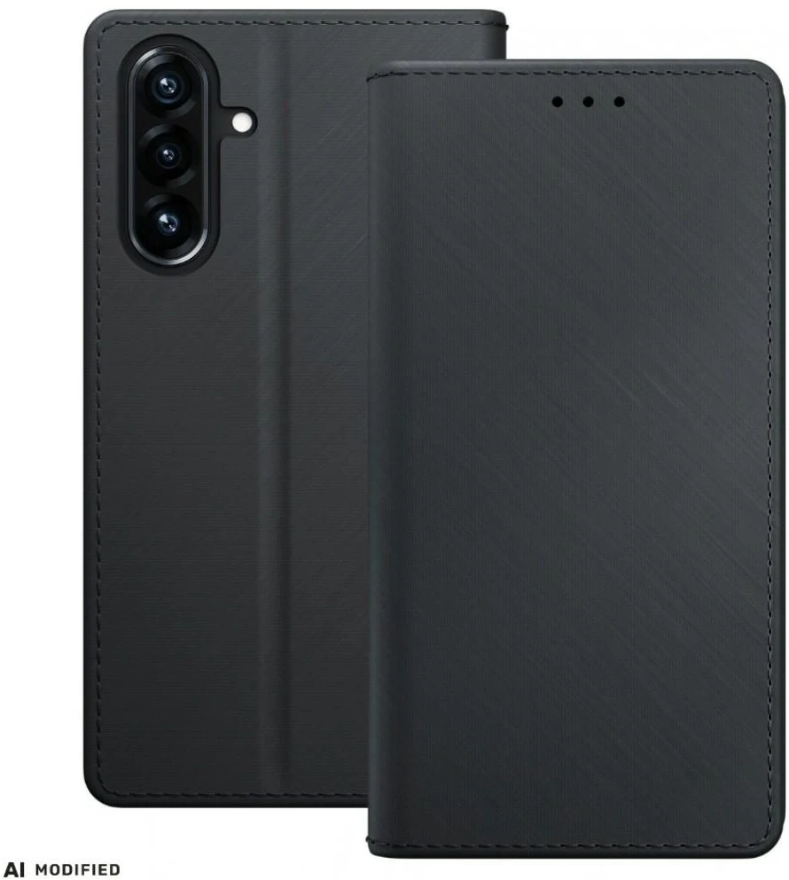 Telefono dėklas su vieta 3 kortelėms juodas 3mk