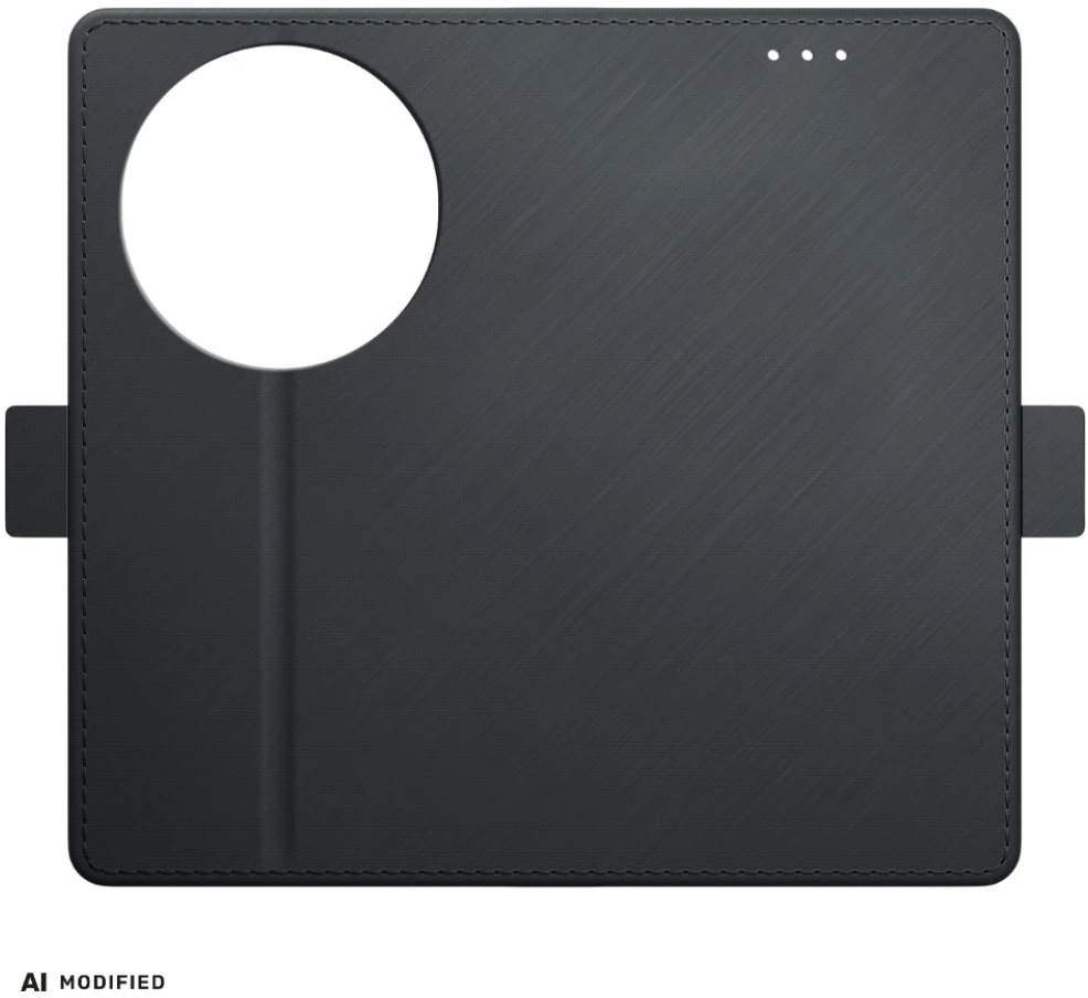Dėklas 3mk Wallet Case for Xiaomi 17 Ultra - Juodas