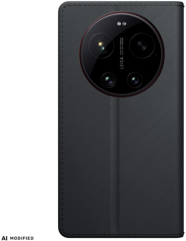 Dėklas 3mk Wallet Case for Xiaomi 17 Ultra - Juodas