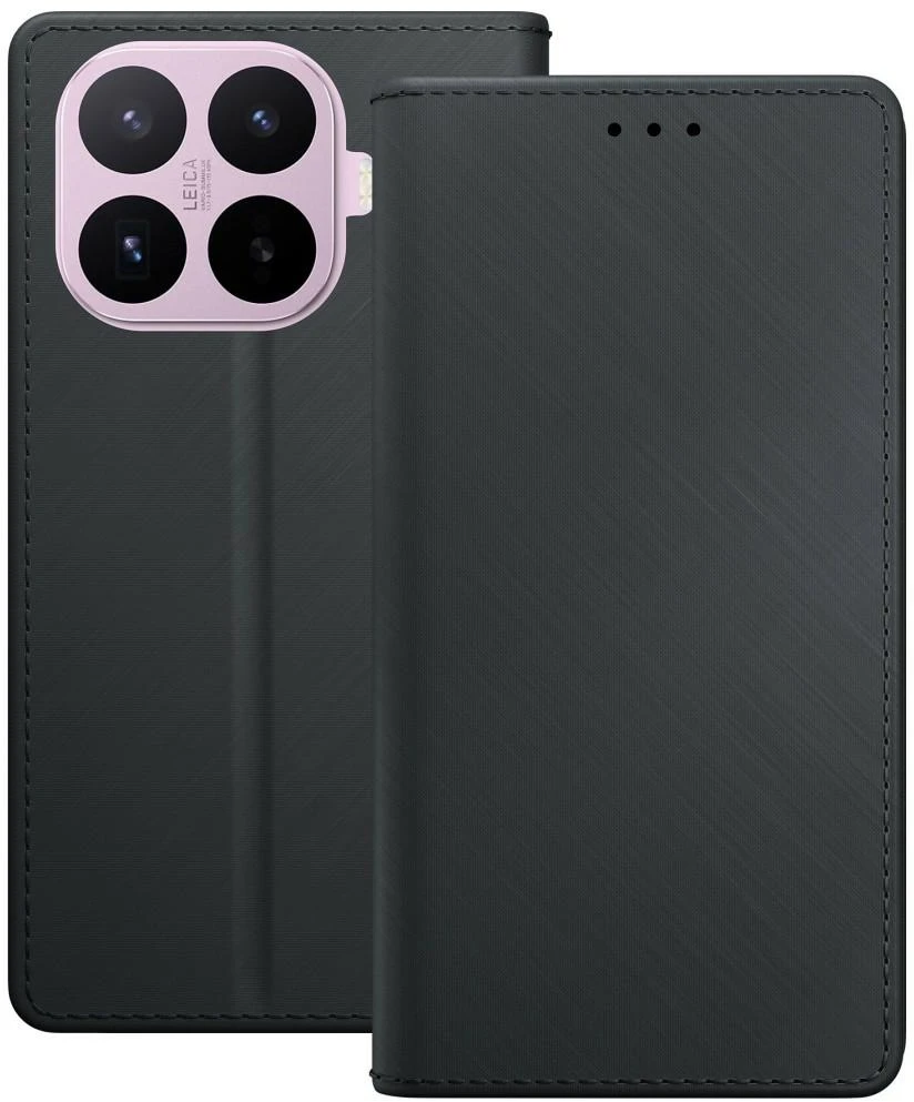 Dėklas 3mk Wallet Case Xiaomi 17T juodas