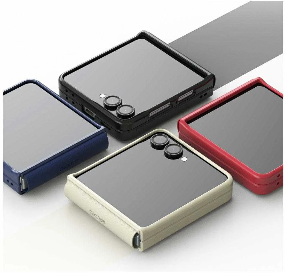 Dėklas Araree Aero Flex do Samsung Galaxy Z Flip7 juoda