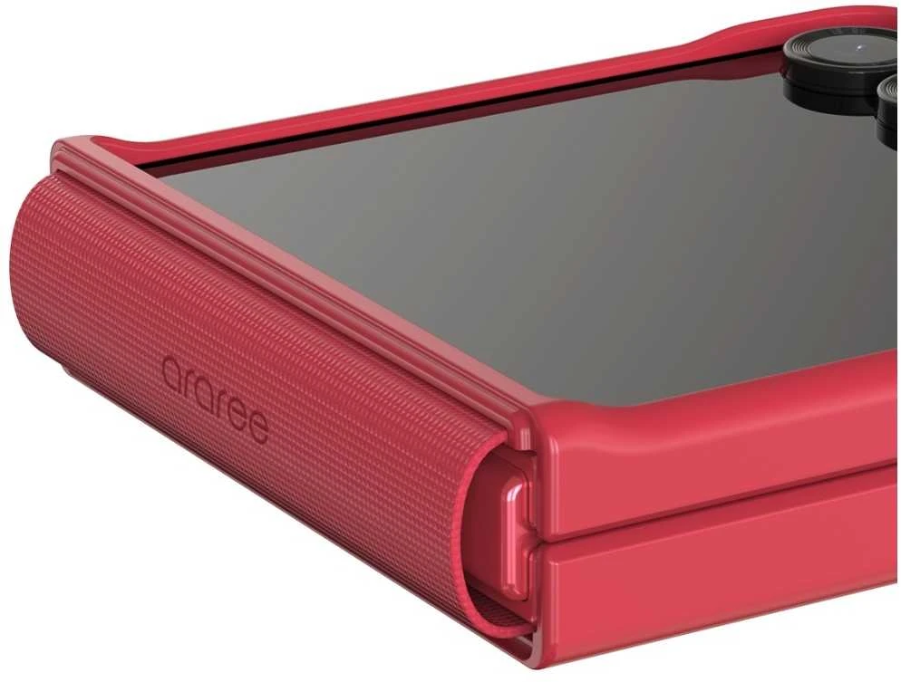 Dėklas Araree Aero Flex do Samsung Galaxy Z Flip7 kreminė