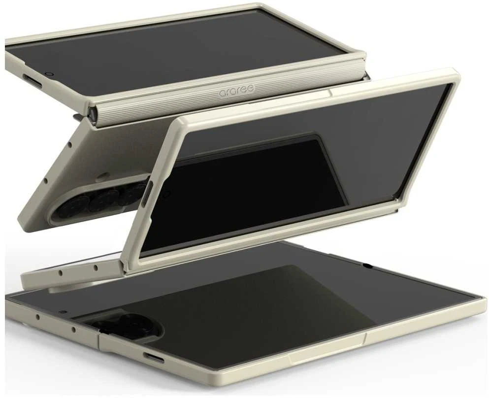Dėklas Araree Aero Flex do Samsung Galaxy Z Fold7 juoda