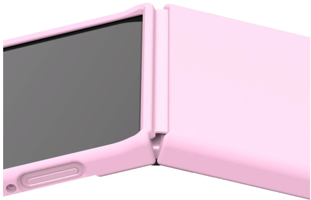 „Araree Aero Flex M MagSafe Qi2“ dėklas, skirtas „Samsung Galaxy Z Flip8“, rožinis