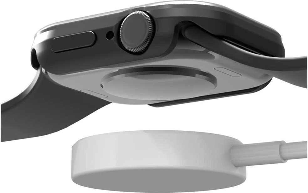 Dėklas Araree Amy do Apple Watch 10 42mm gun metal