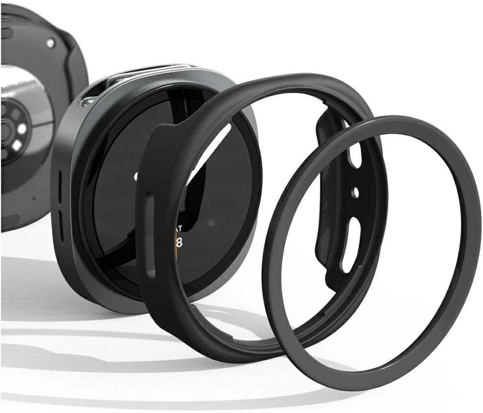 Dėklas Araree Amy do Samsung Galaxy Watch8 / Watch9 44mm juodas