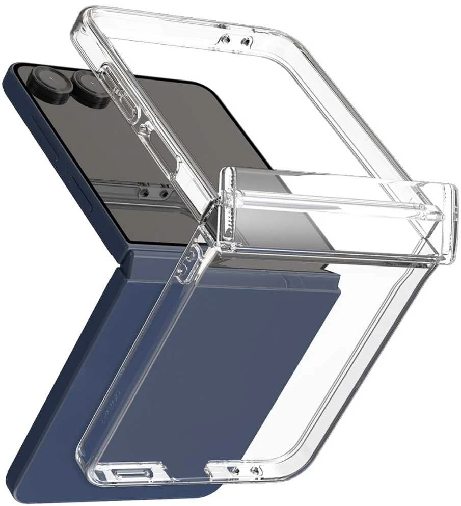 Dėklas Araree Duple 360 do Samsung Galaxy Z Flip7 permatomas