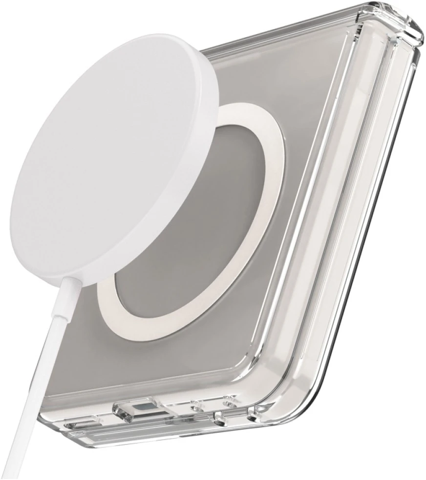 Dėklas Araree Duple 360 M do Z Flip 8 clear cream