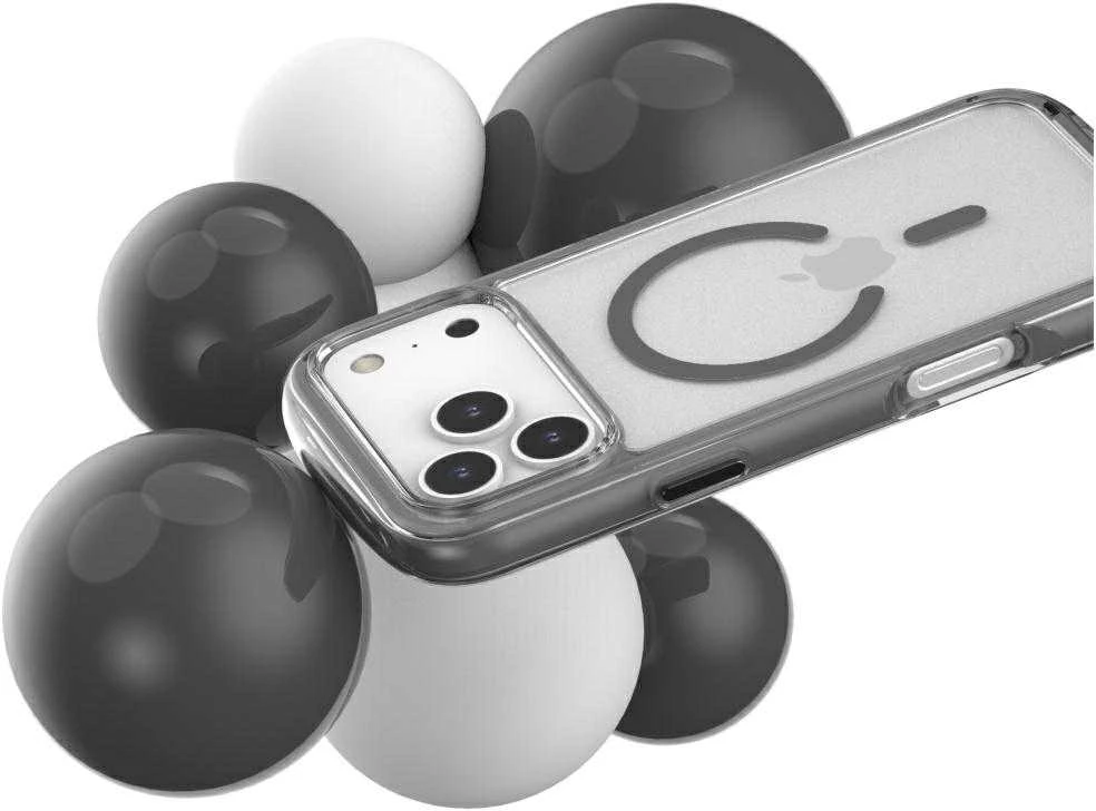 Dėklas Araree Duple M Air MagSafe do iPhone 17 Pro Max pilka