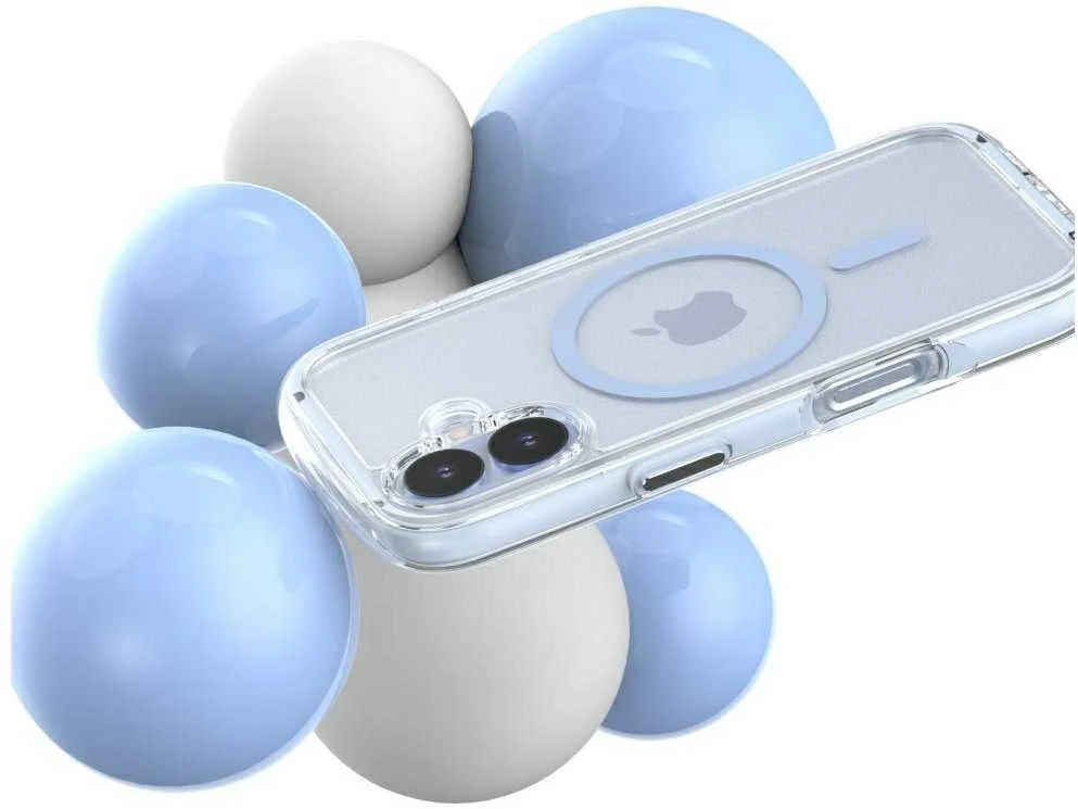 Dėklas Araree Duple M Air MagSafe do iPhone 17 mėlyna