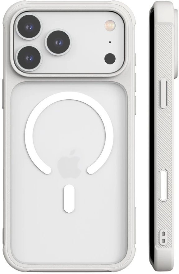 Dėklas Araree Duple M Armor MagSafe do iPhone 18 Pro Max / 17 Pro Max balta