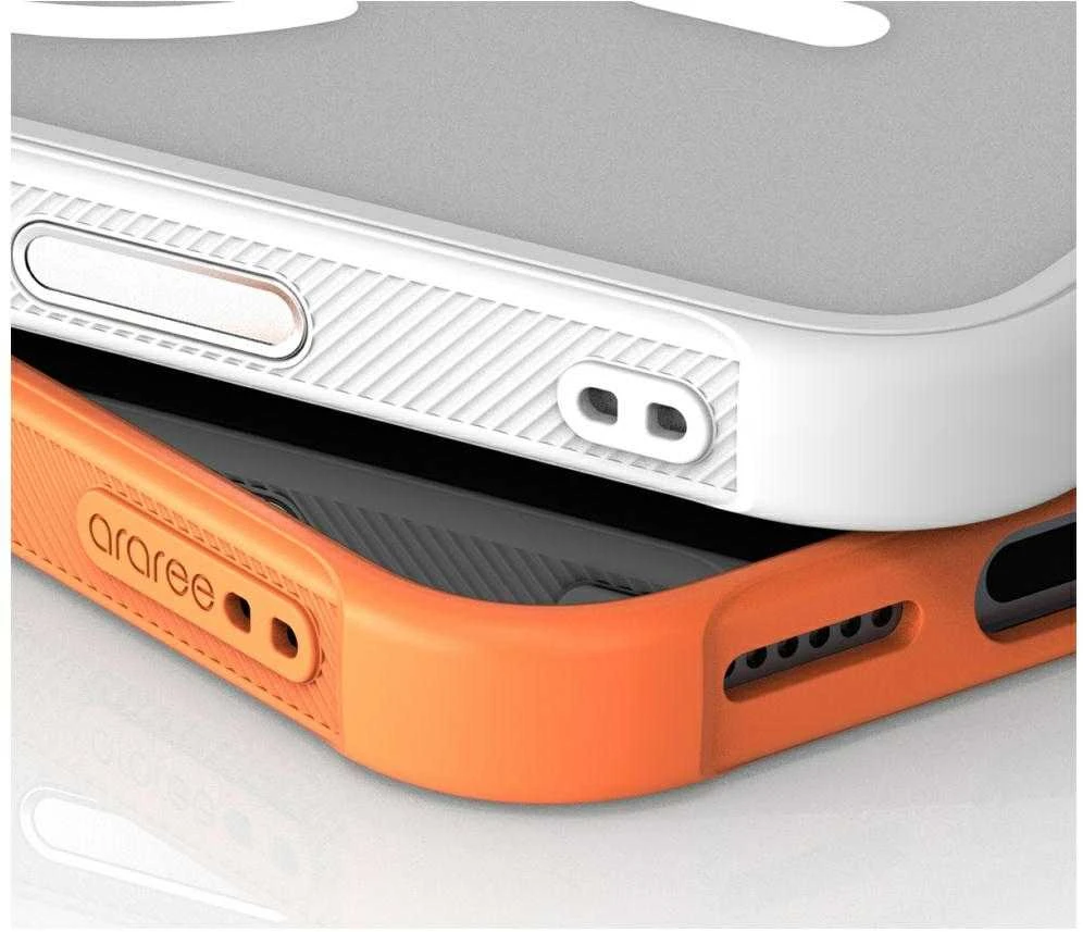 Dėklas Araree Duple M Armor MagSafe do iPhone 17 balta