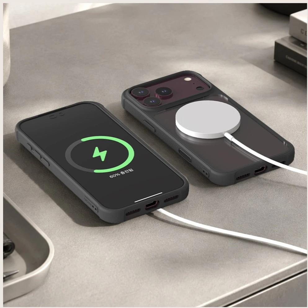 Dėklas Araree Duple M Armor MagSafe do iPhone 18 Pro Max / 17 Pro Max balta