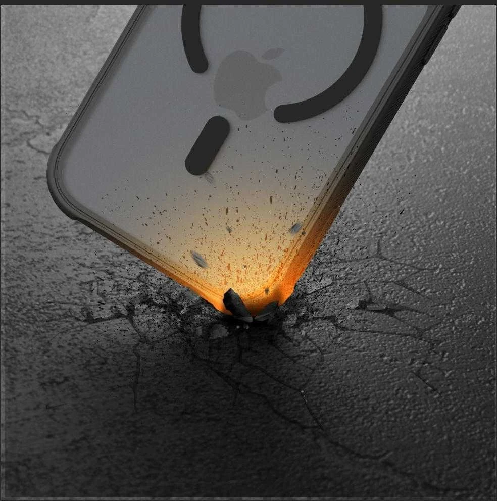 Dėklas Araree Duple M Armor MagSafe do iPhone 17 Pro Max juoda
