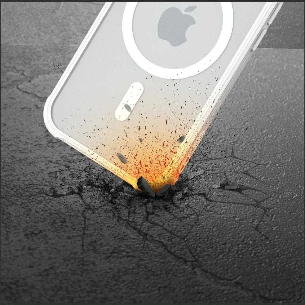 Dėklas Araree Duple M Armor MagSafe do iPhone 17 balta