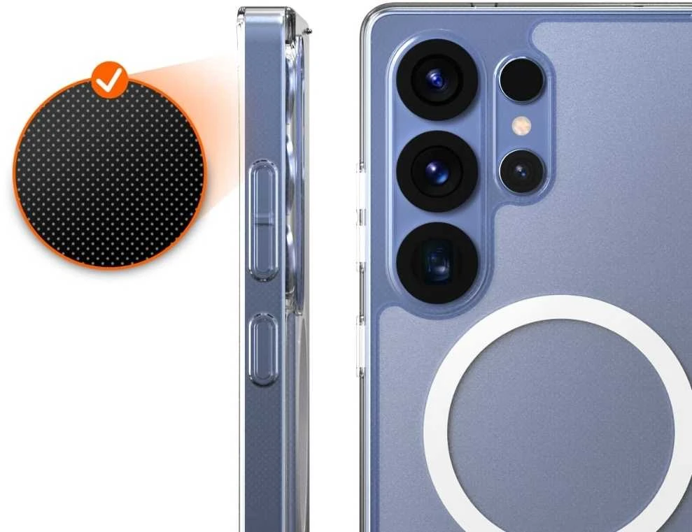 Dėklas Araree Duple M Samsung Galaxy S25 Ultra skaidrus matinis