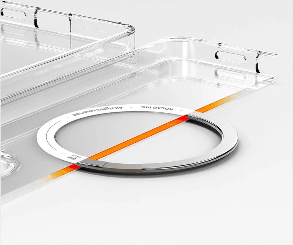 Dėklas Araree Duple M do Samsung Galaxy S25 Edge permatomas