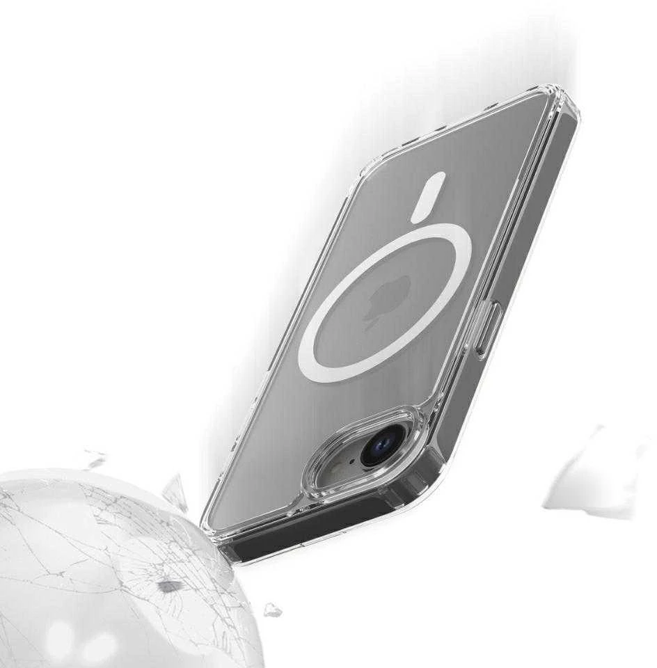 Dėklas Araree Duple M MagSafe iPhone 16e / 17e skaidrus