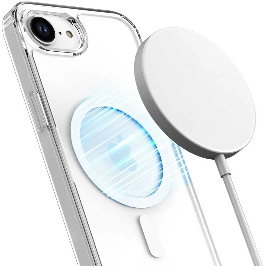 Dėklas Araree Duple M MagSafe iPhone 16e / 17e skaidrus